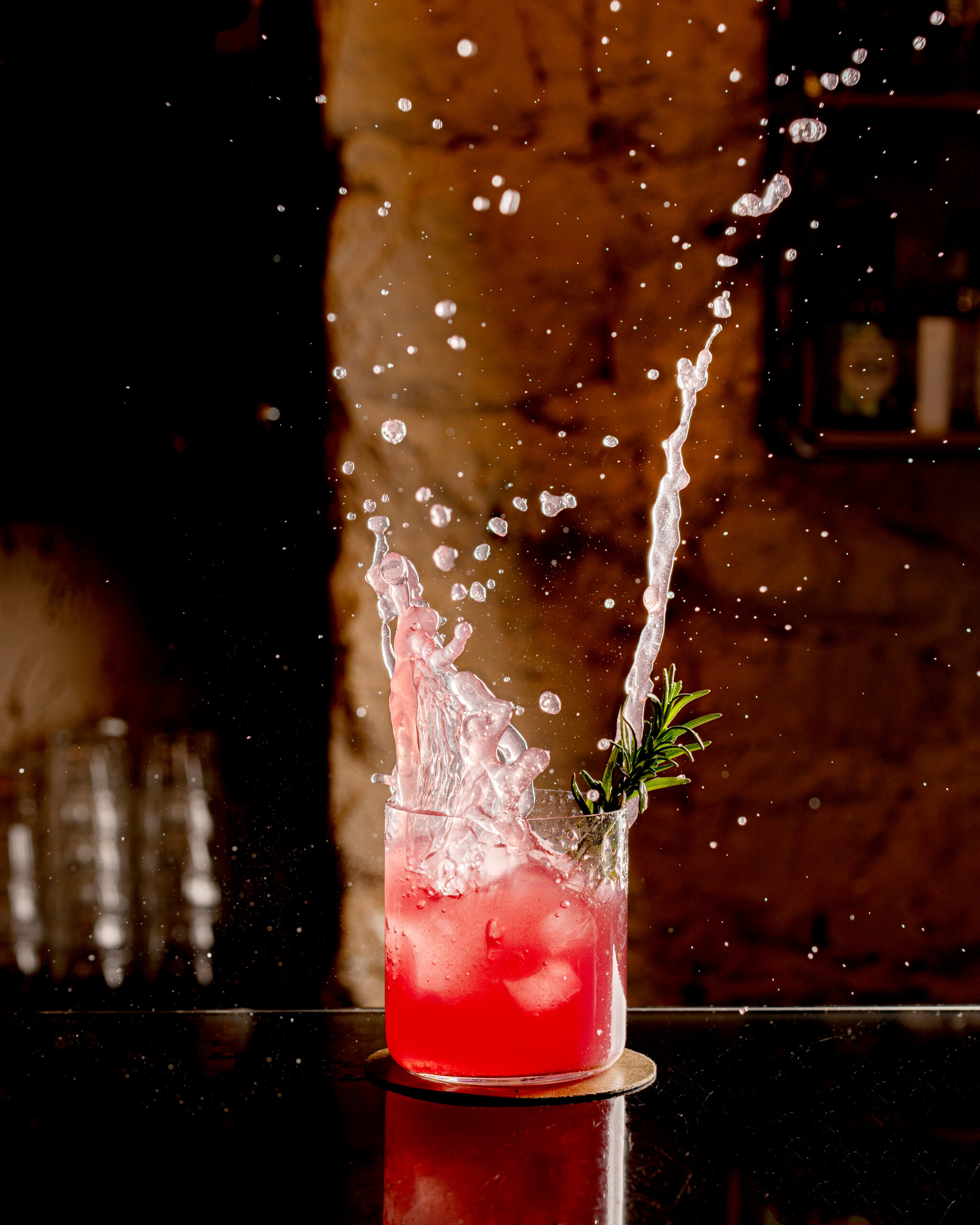 Cocktail flambe Bagaria